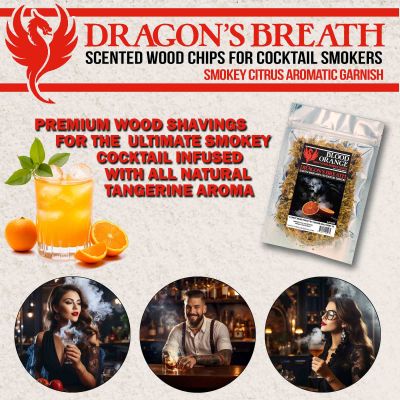 Dragons Breath Blood Orange Scented Wood Shavings (8oz)