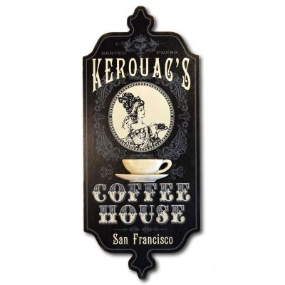 'Coffee House' Personalized Dubliner Plank Sign (33)