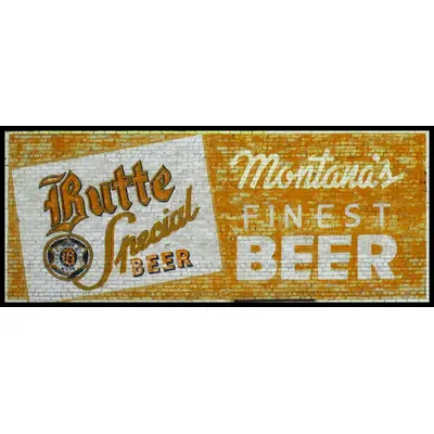 Butte Special Beer Ghost Sign