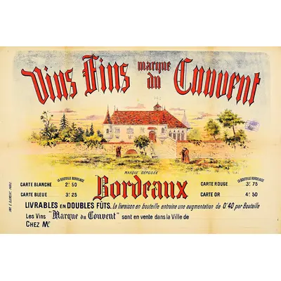 Marque Du Convent - Vins Fins