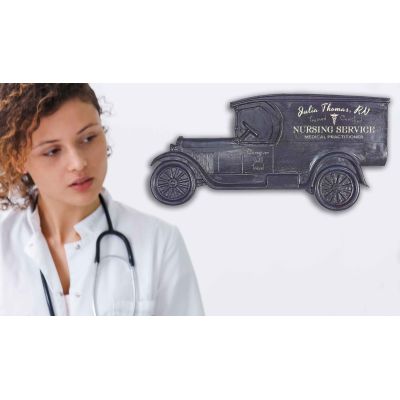 Personalized Nursing Service Model T Truck Sign