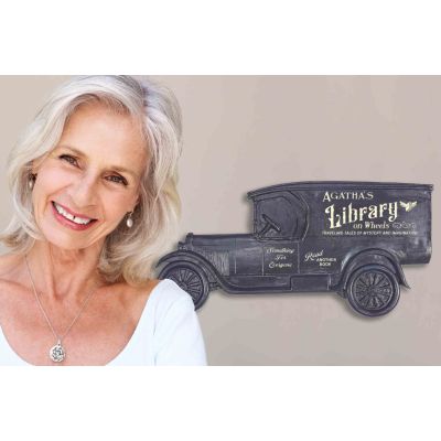 Personalized Library Model T Truck Sign