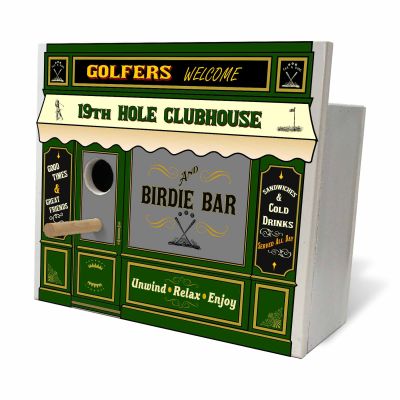 Golf Clubhouse Birdhouse