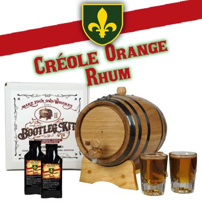 Créole Orange Rhum Making Bootleg Kit, rum making kit