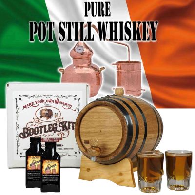 Pure Pot Still Whiskey Making Kit, Irish Whiskey making Kit