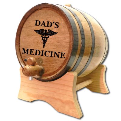 'Dad's Medicine' Oak Barrel (NP1)