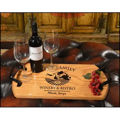 'Chataeu 2' Personalized Bistro Tray (B314)
