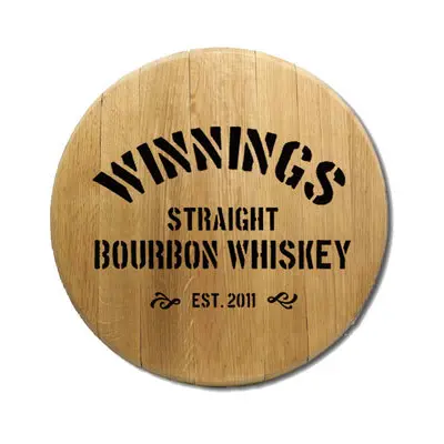 'Distillery' Personalized  Barrel Head Sign (BHv20)