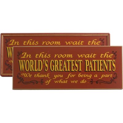 WORLD'S GREATEST PATIENTS... (DSB1541)