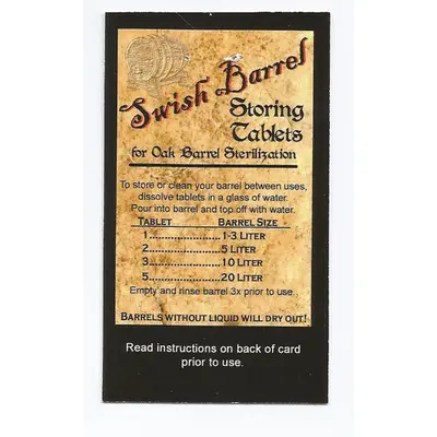 Storing Tablets (25 pack)