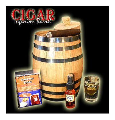 Peppermint Schnapps Cigar Infusion Barrel