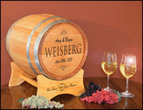 Wedding Barrel Card Holder Winery Wedding Whiskey Barrel Wedding