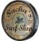 'Surf Shop' Personalized Quarter Barrel Sign (C28)