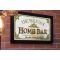 Personalized 'Home Bar' Decorative Framed Mirror
