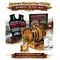Japanese Blended Peat Whisky barrel aging kit with American white oak barrel and peated whisky essence for crafting smoky whisky at home.