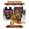 Tennessee Whiskey barrel aging kit with American oak barrel, premium essence packets, aged whiskey glass, and complete home aging accessories.