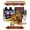 exas Sweet Corn Whiskey barrel aging kit hero image with oak whiskey barrel, corn kernels, premium essence pouches, glass of whiskey, and complete home infusion gift set