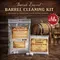 Thousand Oaks Swish Barrel Cleaning Kit for small oak barrels with barrel cleaner, neutralizing acid and tablets for restoring and maintaining aging barrels