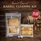 Thousand Oaks Swish Barrel Cleaning Kit for 10 to 20 liter oak barrels with cleaner and neutralizing acid designed to restore and maintain aging barrels