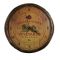 Personalized "Vineyard Estates" Quarter Barrel Clock (B526)