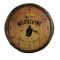 Personalized "Moonshine" Quarter Barrel Clock (B823)
