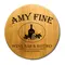 'Wine Bar Bistro' Personalized Oak Barrel Head Sign (B312)