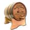 'Beaver Liquor' Oak Barrel (B175)