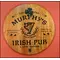 'Irish Pub' Personalized Oak Barrel Head Sign (BHR12)
