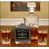 'Sour Mash Whiskey' Personalized Leather Flask B811