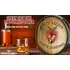Custom moonshine quarter barrel sign great gift for dad