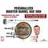 Scotch Distillery Quarter Barrel (C15) personalization map