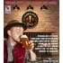 Handmade quarter barrel pub sign on brisk wall with product spec