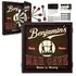 Personalized Man Cave dartboard cabinet set with custom name, vintage boxing design, bristle dartboard, six darts, and mounting hardware included.