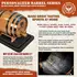 Interior medium charred American white oak barrel showing toasted wood surface for maximum wine flavor extraction.