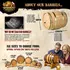 Charred American white oak aging barrels available in multiple sizes for Ultra Peat Scotch whisky kit