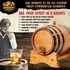 American white oak barrel aging kit age spirits 8x faster at home for bourbon rum and cocktails