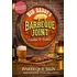 Personalized quarter barrel BBQ sign with raised 3D pig and vintage barbeque joint design