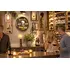 Handmade quarter barrel wine bar sign with Marcelle’s Wine Bar & Bistro design on wood barrel end