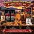 Japanese Blended Peat Whisky barrel aging kit with American white oak barrel and peated whisky essence for crafting smoky whisky at home.