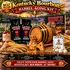 Kentucky Bourbon barrel aging kit hero image featuring charred oak barrel, bourbon essence pouches, glass of bourbon, grains, and complete home whiskey gift set