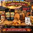 Winter Wheat Bourbon barrel aging kit with American white oak barrel and wheated bourbon essence for crafting smooth bourbon at home.