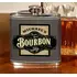 'Private Stock Bourbon'  Personalized Leather Flask B805